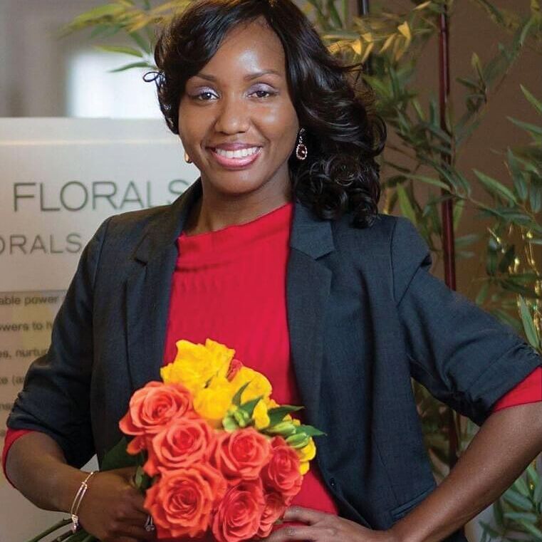 Donya of Donya's Florals in Columbus, Ohio Donya of Donya's Florals in Columbus, Ohio